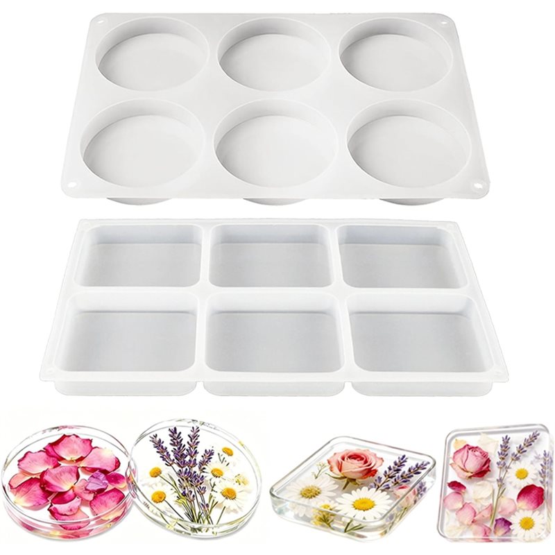 Coaster Mold Round - Силиконовые формы для подставок под кружки