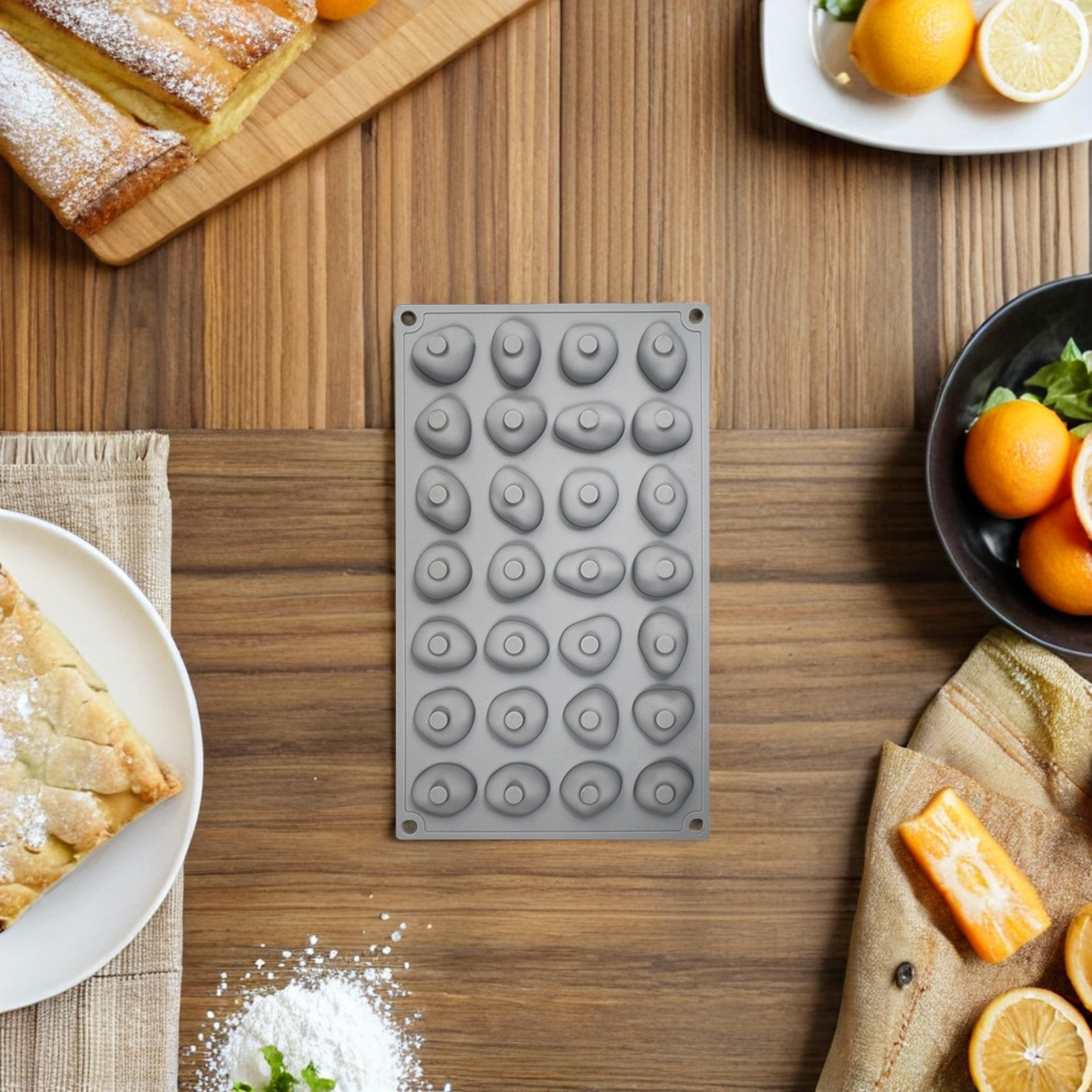 Silicone Mold Tray - 2 шт. силиконовых форм для шоколада
