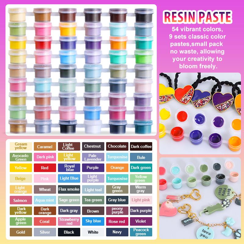 Resin Pigment Set - Набор из 6 цветов: пигментные пасты,