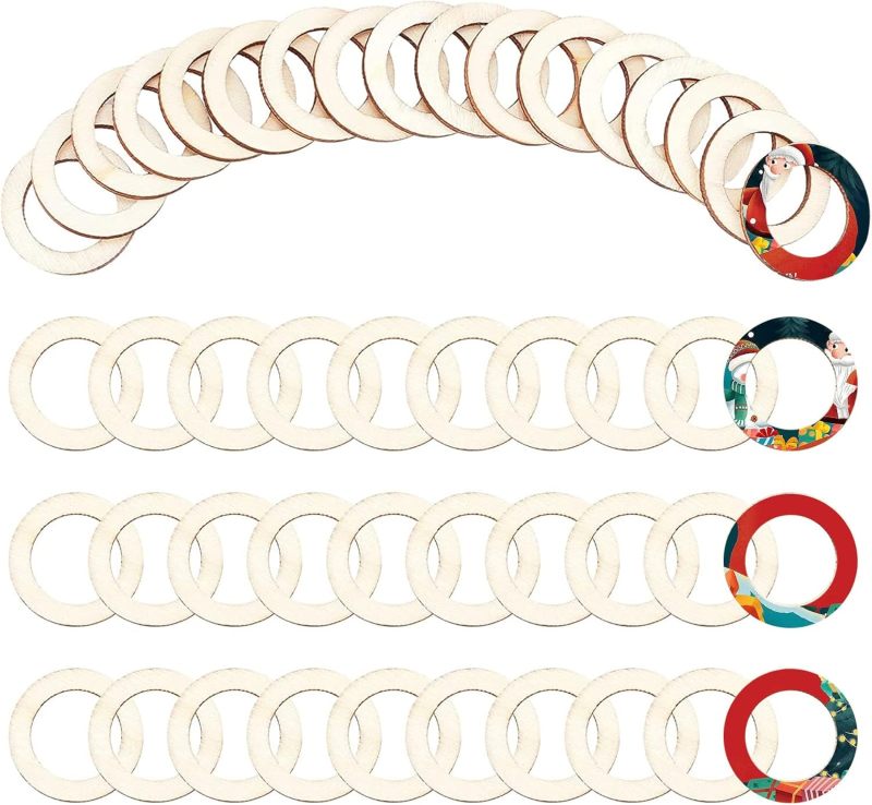 Wood Ring Blank - Кольца из натурального дерева без отделки,