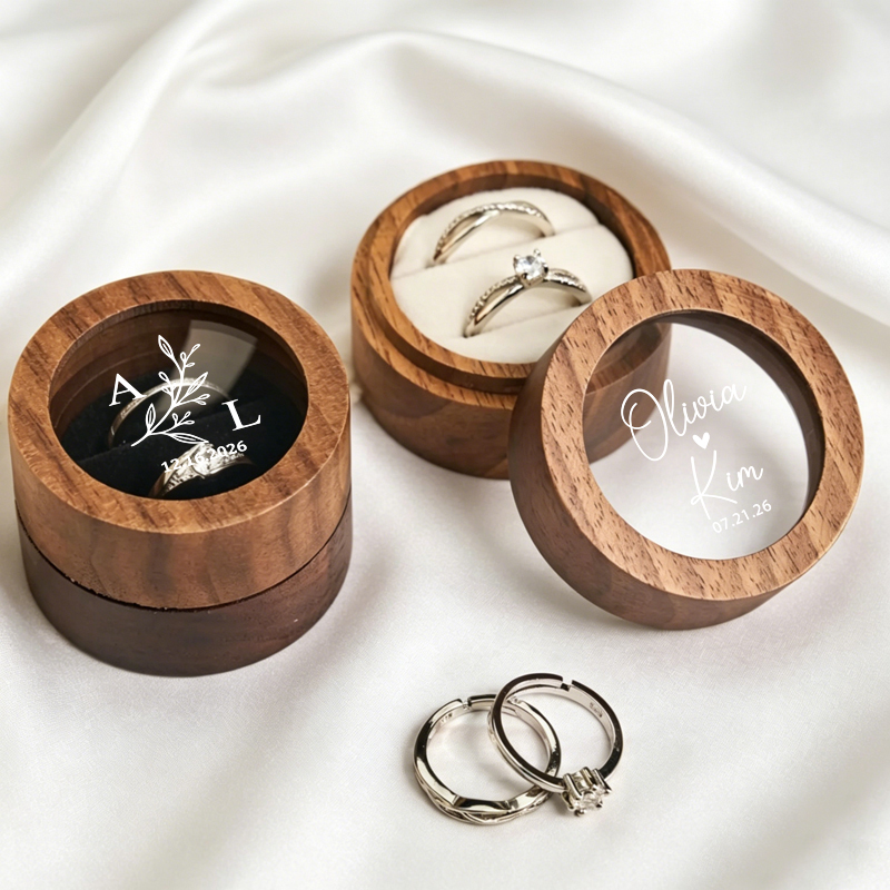 Персонализированная круглая де – обзор и цена Wood Ring Blank
