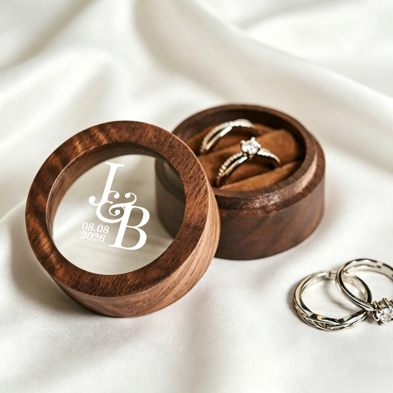 Персонализированная круглая де – обзор и цена Wood Ring Blank