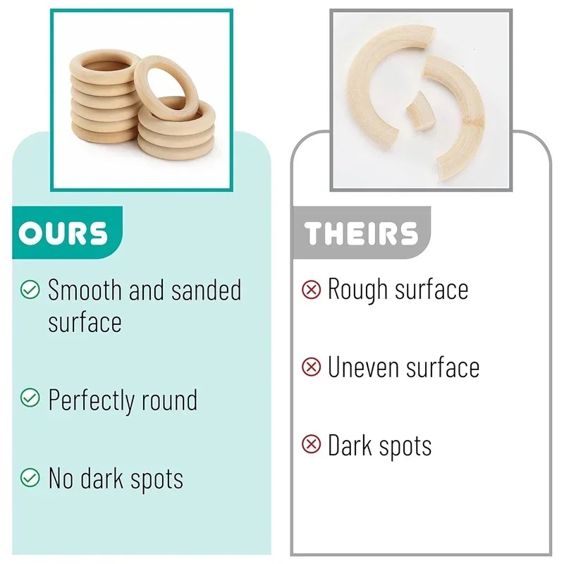 20 шт. 30 мм необработанных гл – обзор и цена Wood Ring Blank