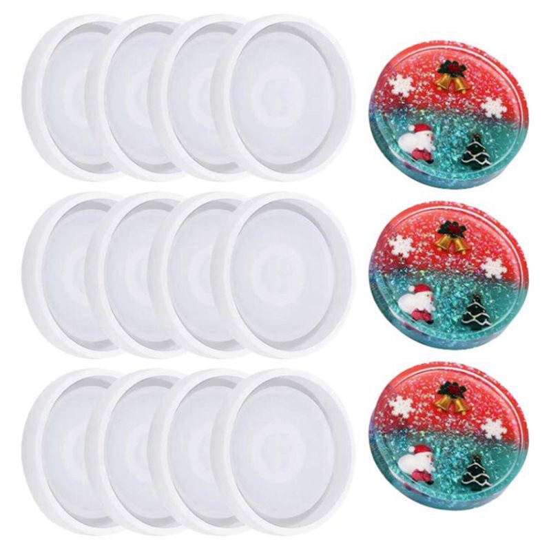 Набор из 75 силиконовых форм д – обзор и цена Coaster Mold Round