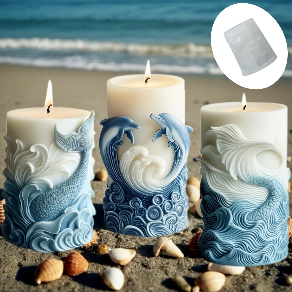 2024, цилиндрическая форма для – обзор и цена Resin Ocean Wave Mold