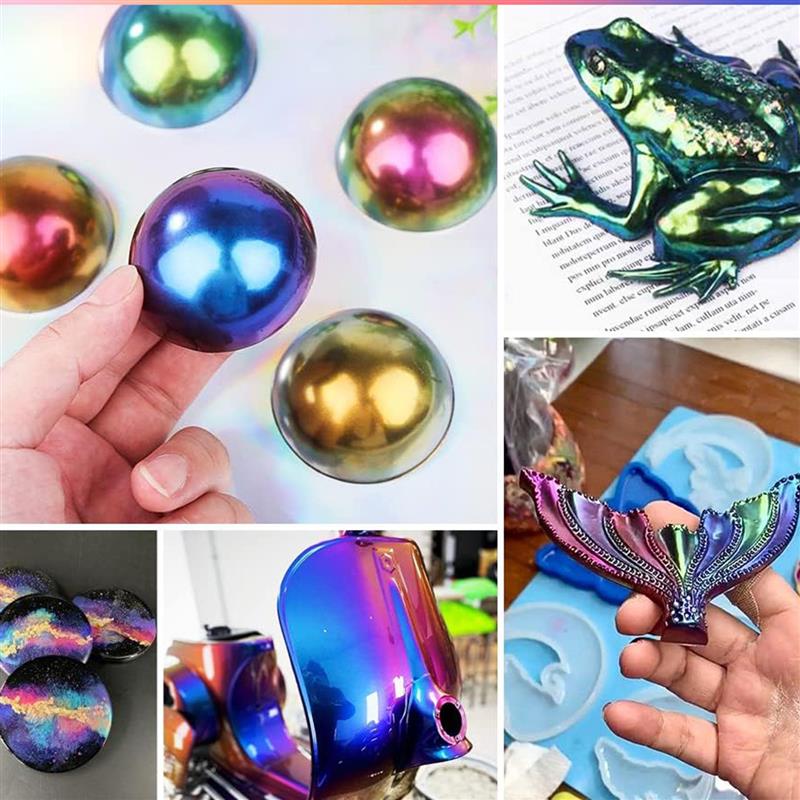 10/приблизительный набор, пигм – обзор и цена Resin Pigment Set