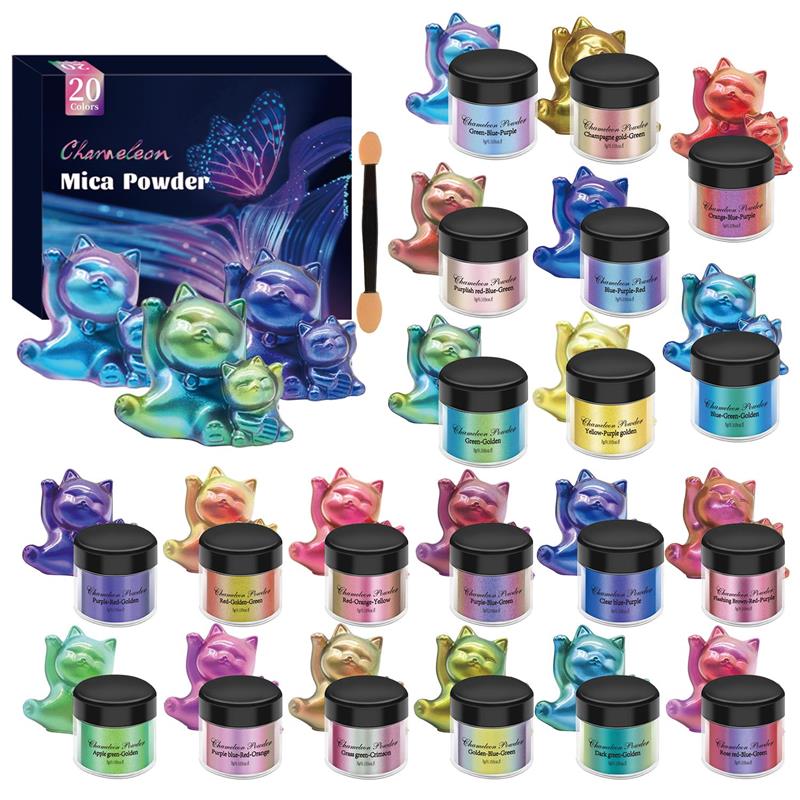 10/приблизительный набор, пигм – обзор и цена Resin Pigment Set