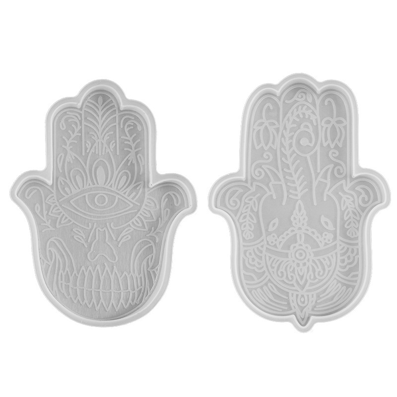 1 шт. DIY подставка рука Фатим – обзор и цена Silicone Mold Tray