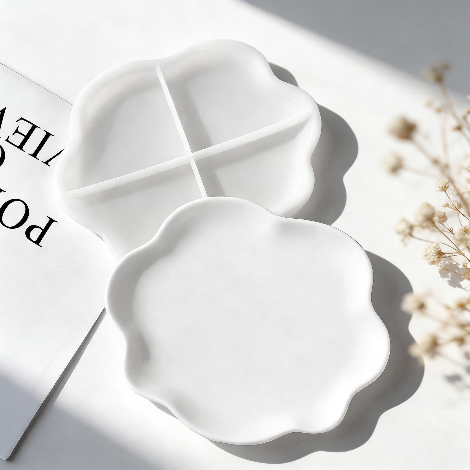 DIY геометрическая волна гипсо – обзор и цена Serving Tray Mold