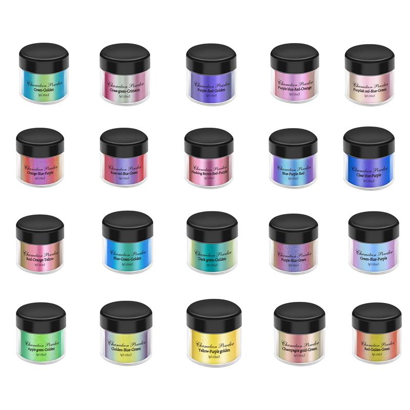 3g зеркальный пигмент-Хамелеон – обзор и цена Resin Pigment Set