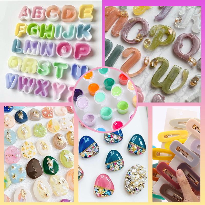 Набор из 6 цветов: пигментные  – обзор и цена Resin Pigment Set