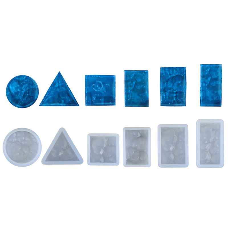 Набор из 4 силиконовых форм дл – обзор и цена Resin Ocean Wave Mold