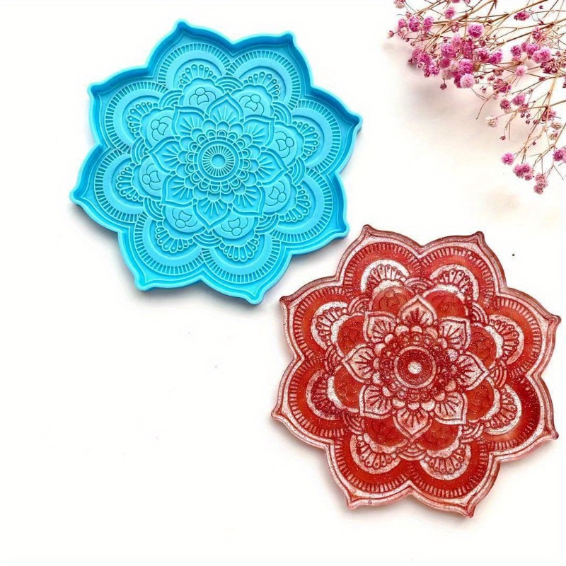Силиконовая форма для подставк – обзор и цена Coaster Mold Round
